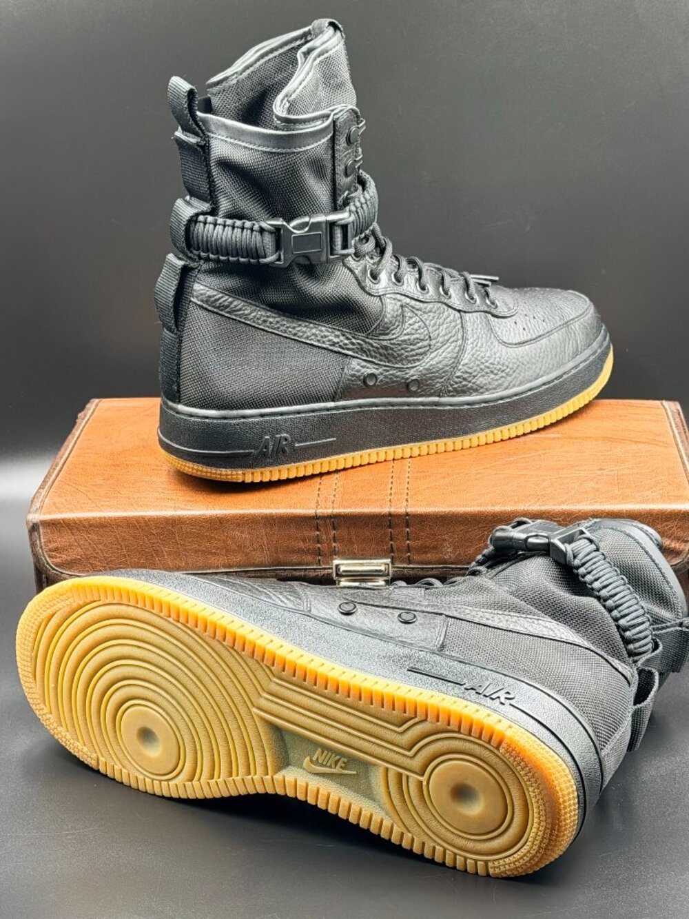 Nike SF Air Force 1 'Black Gum'